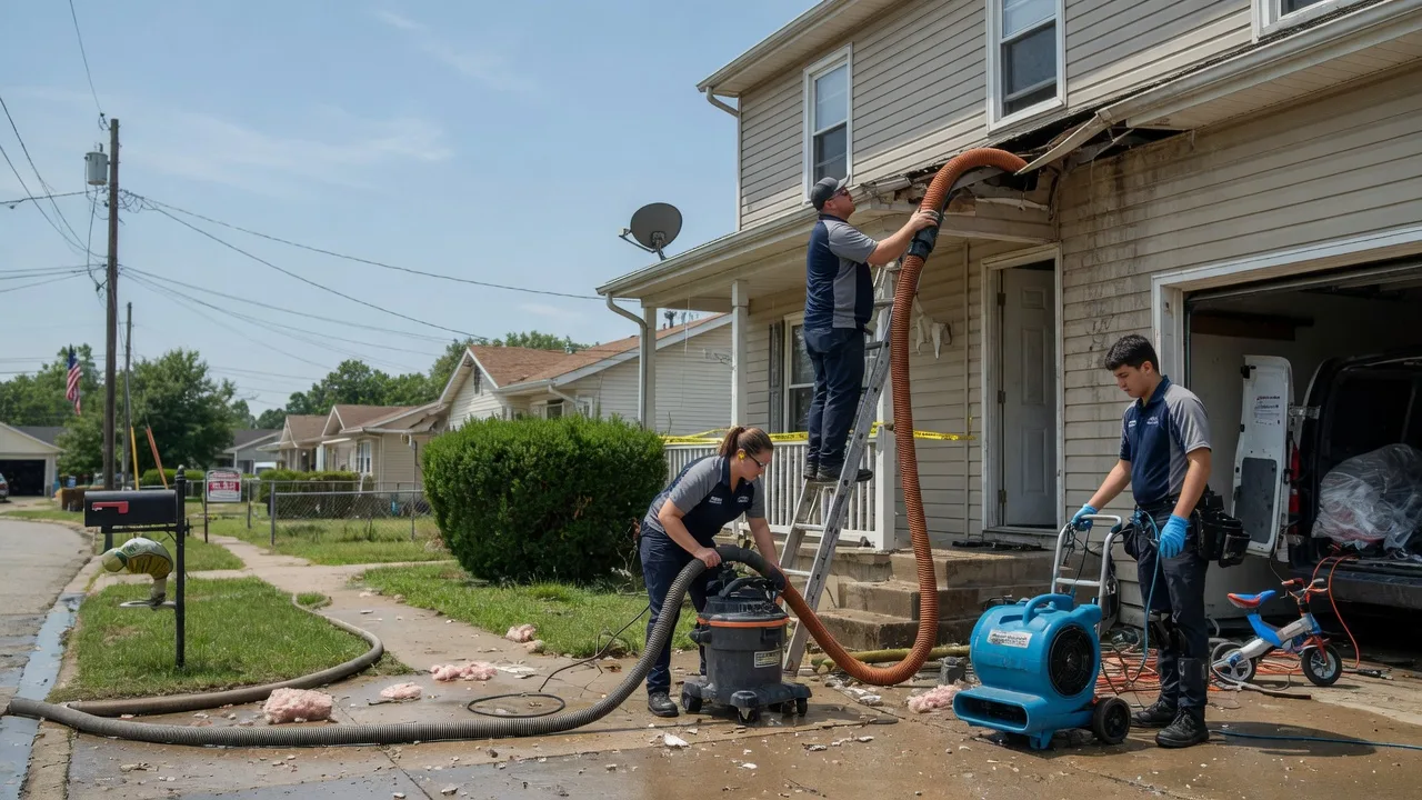 Water Damage Restoration in Given, WV near me